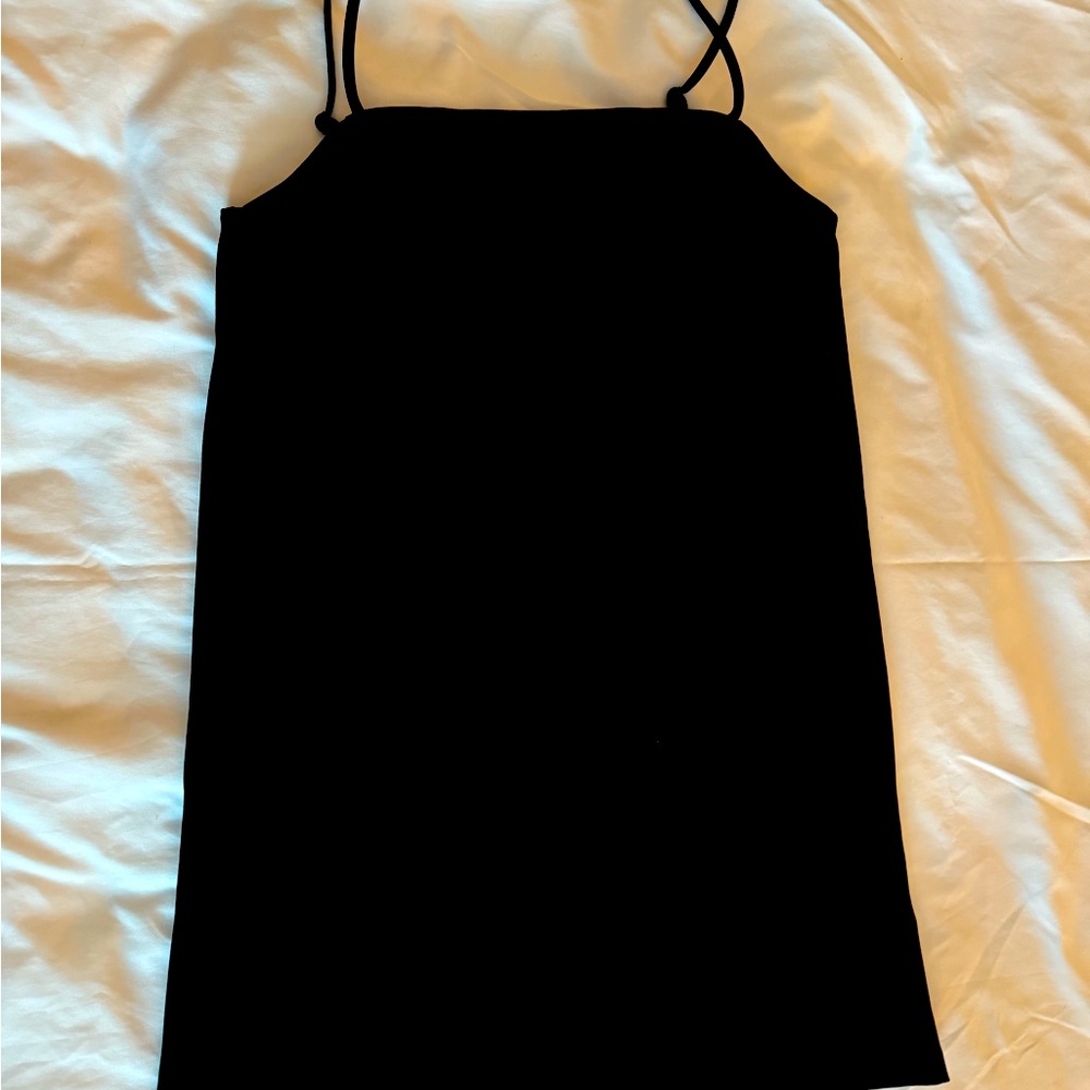 Black Strappy Dress